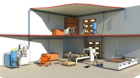 Centralized vacuum systems made to measure