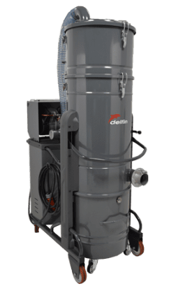 ASPIRADORES INDUSTRIALES SOBRE RUEDAS PARA LA ASPIRACIÓN DE MATERIAL PESADO  DG 50 EXP SE