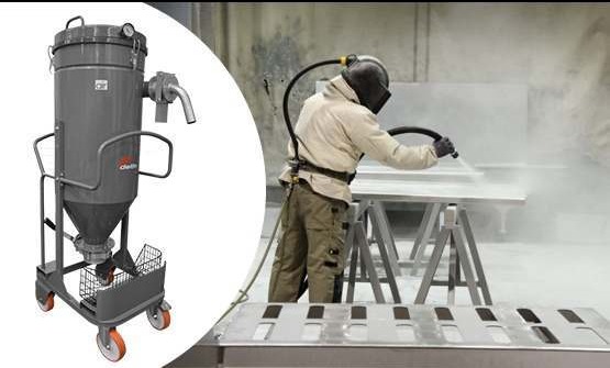 Aspirador industrial para chorro de arena y granallado - AIR200