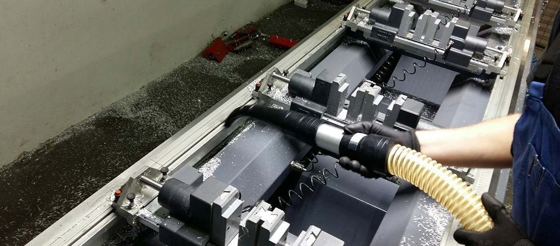 Aspiradores industriales para la elaboración de metales e industria metalmecánica