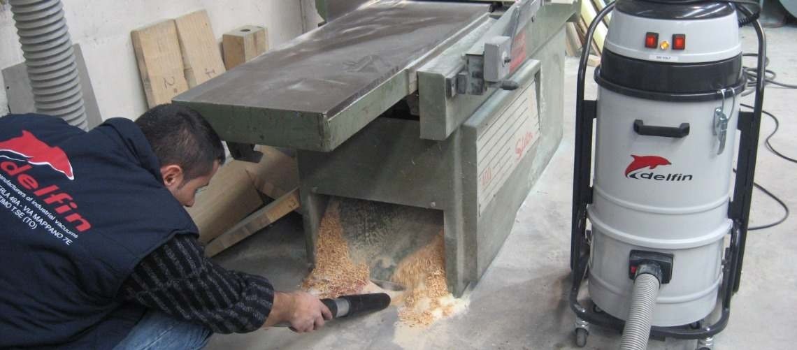 Aspiradores industriales para serrín y polvo de madera