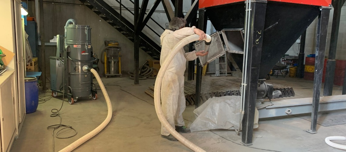 Soluzioni di aspirazione per le biomasse