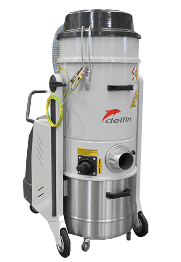 atex zone 20-21 certified industrial vacuum cleaner 3533 z22 - ii 1/2 d