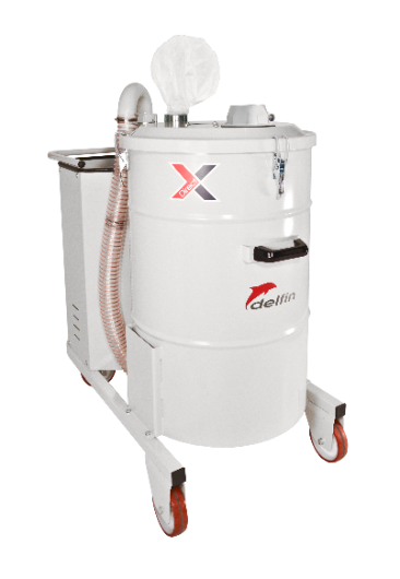 aspira-sfridi carrellato per grandi quantità di ritagli e scarti di lavorazione AS70