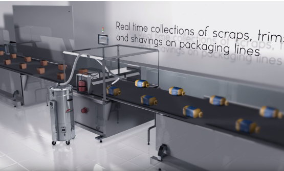 aspiratori per scarti d'imballaggio