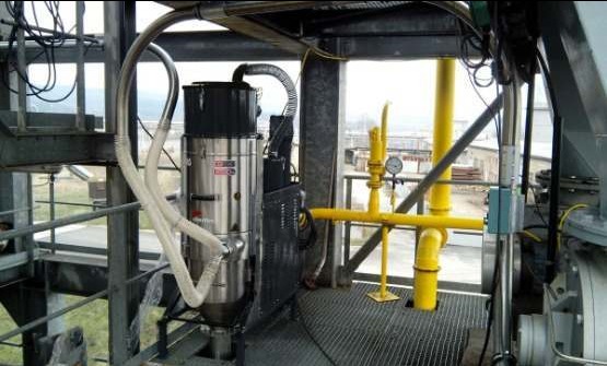 Impianto centralizzato di aspirazione