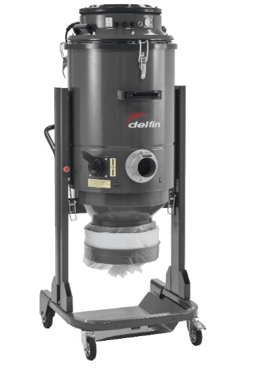 ASPIRATORE INDUSTRIALE PER RACCOLTA SICURA DI POLVERI FINI O TOSSICHE DM3 EL LP
