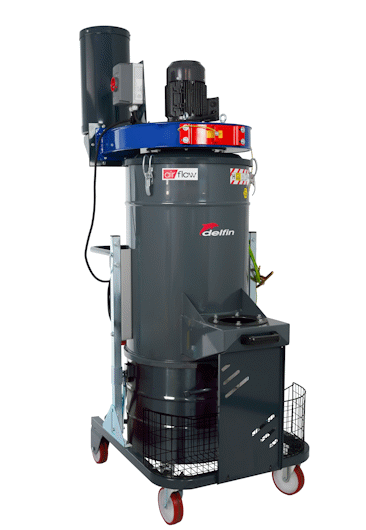 ASPIRATRUCIOLI CON SISTEMA DI PULIZIA AUTOMATICA DI FILTRAZIONE