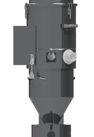 The AS FIXE industrial vacuum cleaner