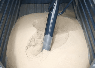 alte prestazioni per l'aspirazione di grandi quantità di materiali